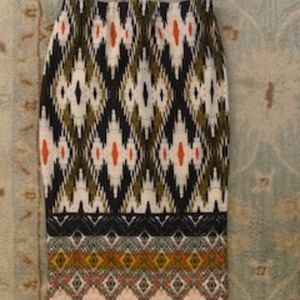 Multicolored skirt from Anthropology